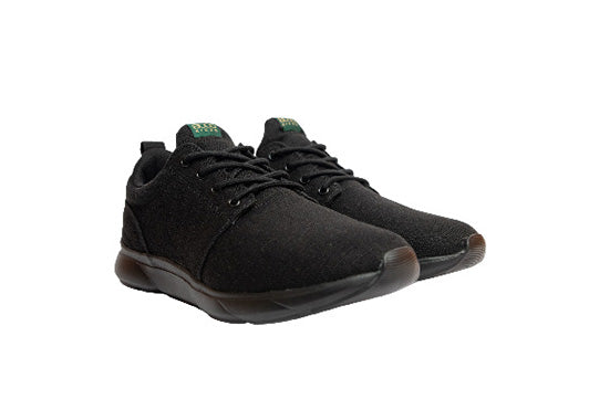 Explorer V2 Hemp Sneakers in All Black