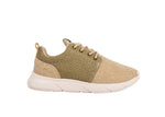 Explorer V2 Hemp Sneakers in Beige and Green