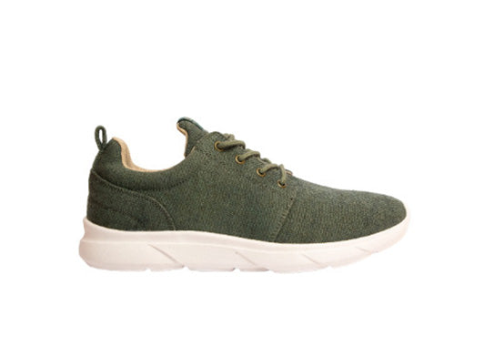 Explorer V2 Hemp Sneakers in Dark Green