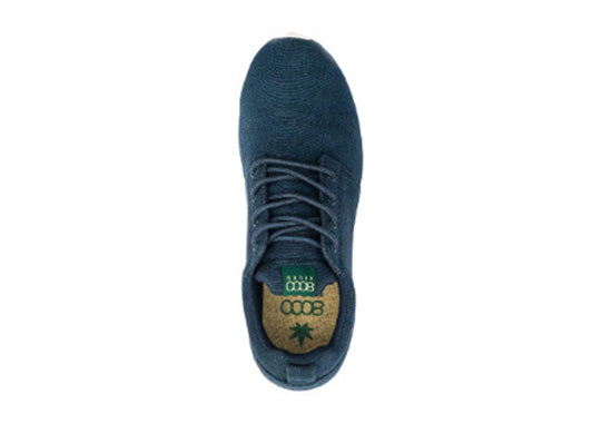 Explorer V2 Hemp Sneakers in Navy Blue