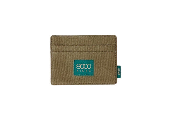 Skinny Hemp Wallet with RFID Protection