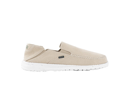 SunSlide Hemp Slip-On in Beige