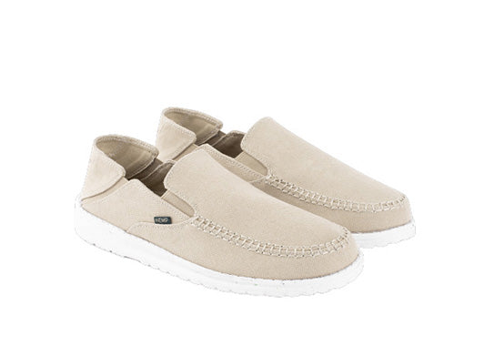 SunSlide Hemp Slip-On in Beige